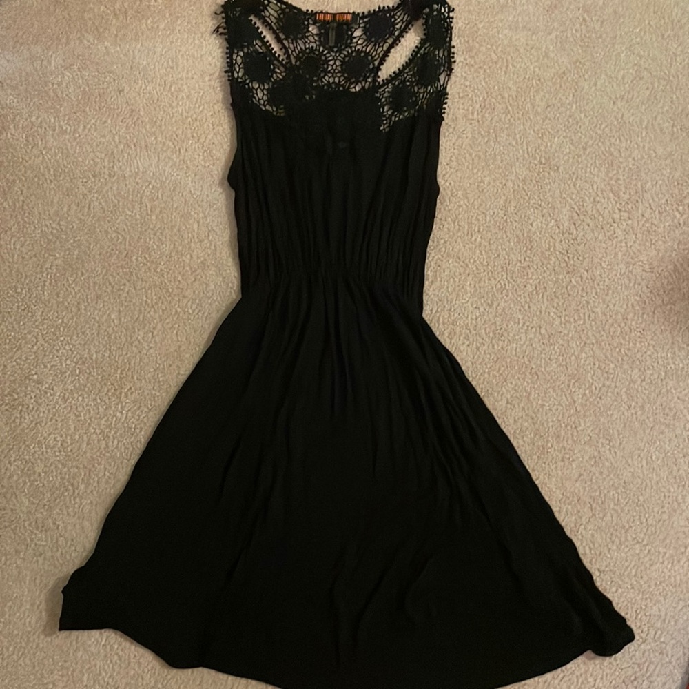 Small Black Love Tree Women’s Dress